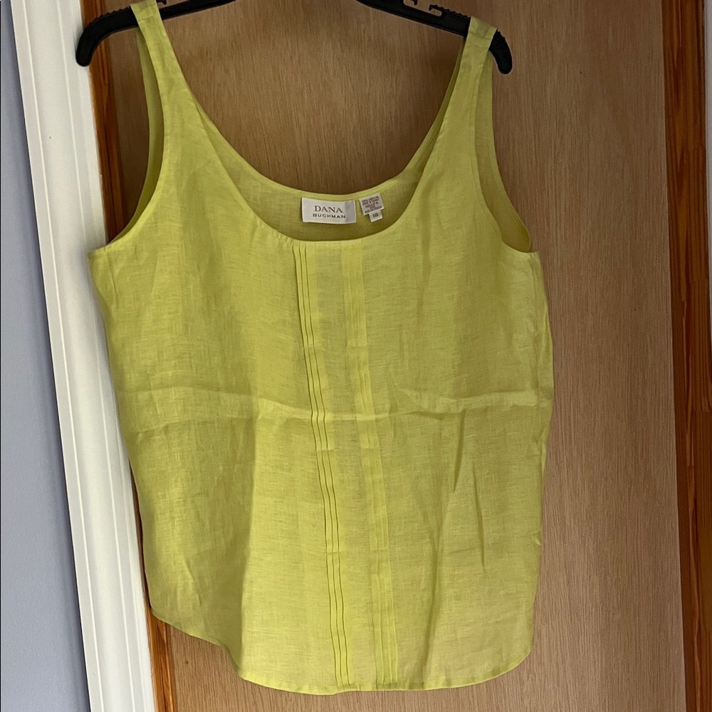 Dana Buchman Lemon Tank Top